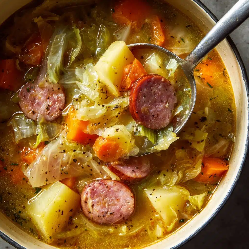 Cabbage and Sausage Soup Recipe - Recipe Image