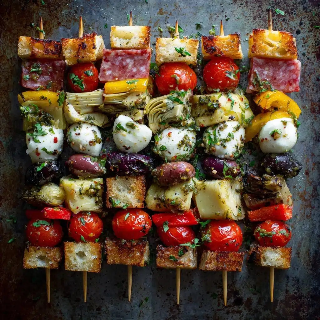Easy Antipasto Kabobs Recipe