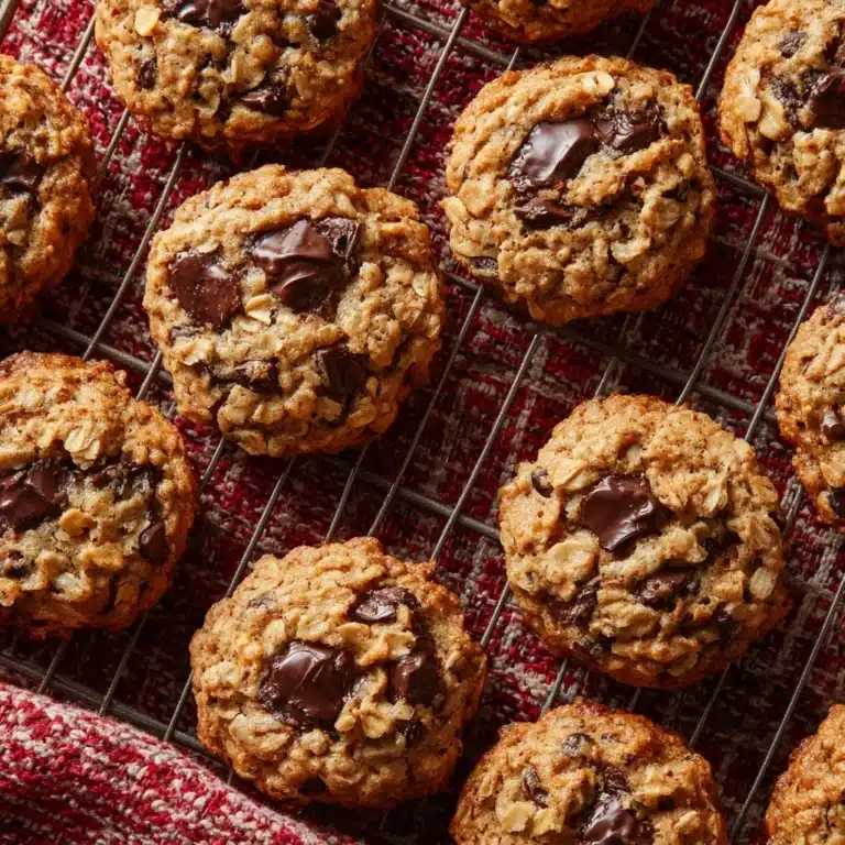 Flourless Oatmeal Chocolate Chip Cookies Recipe