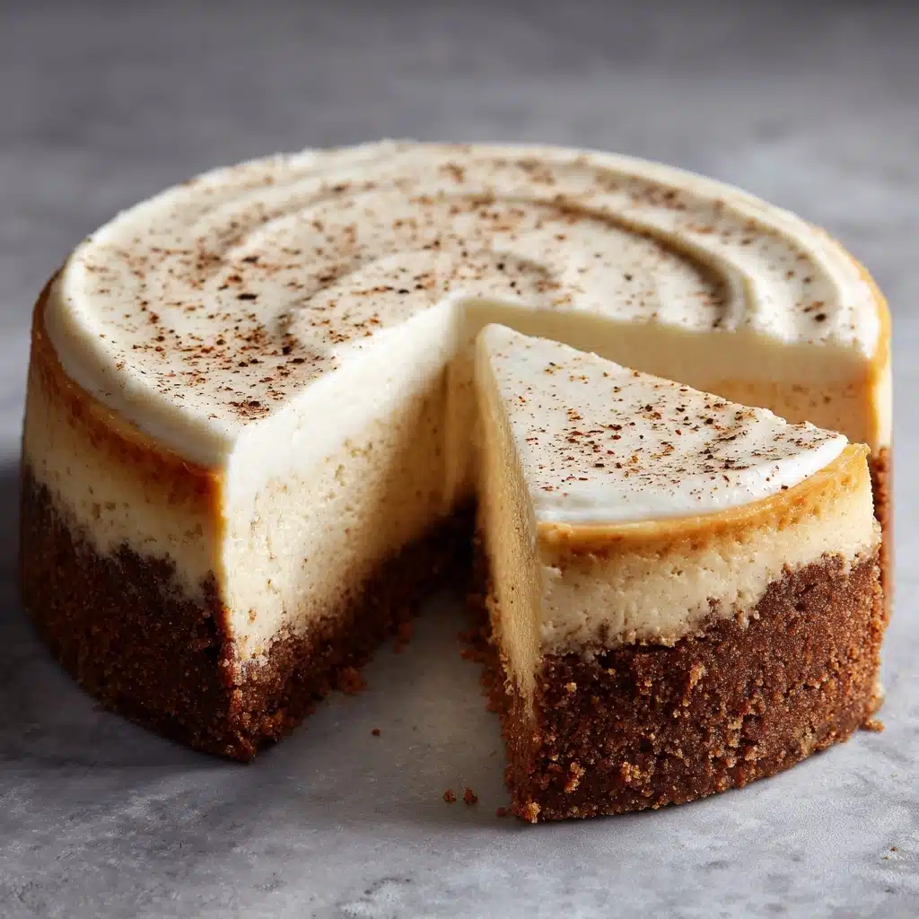 Eggnog Cheesecake Recipe - Recipe Image