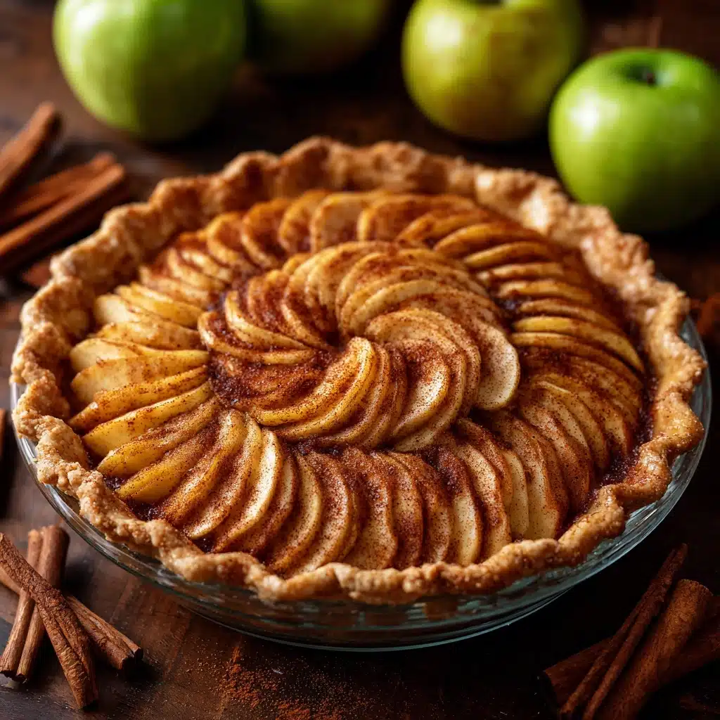 Apple Custard Pie Recipe - Recipe Image