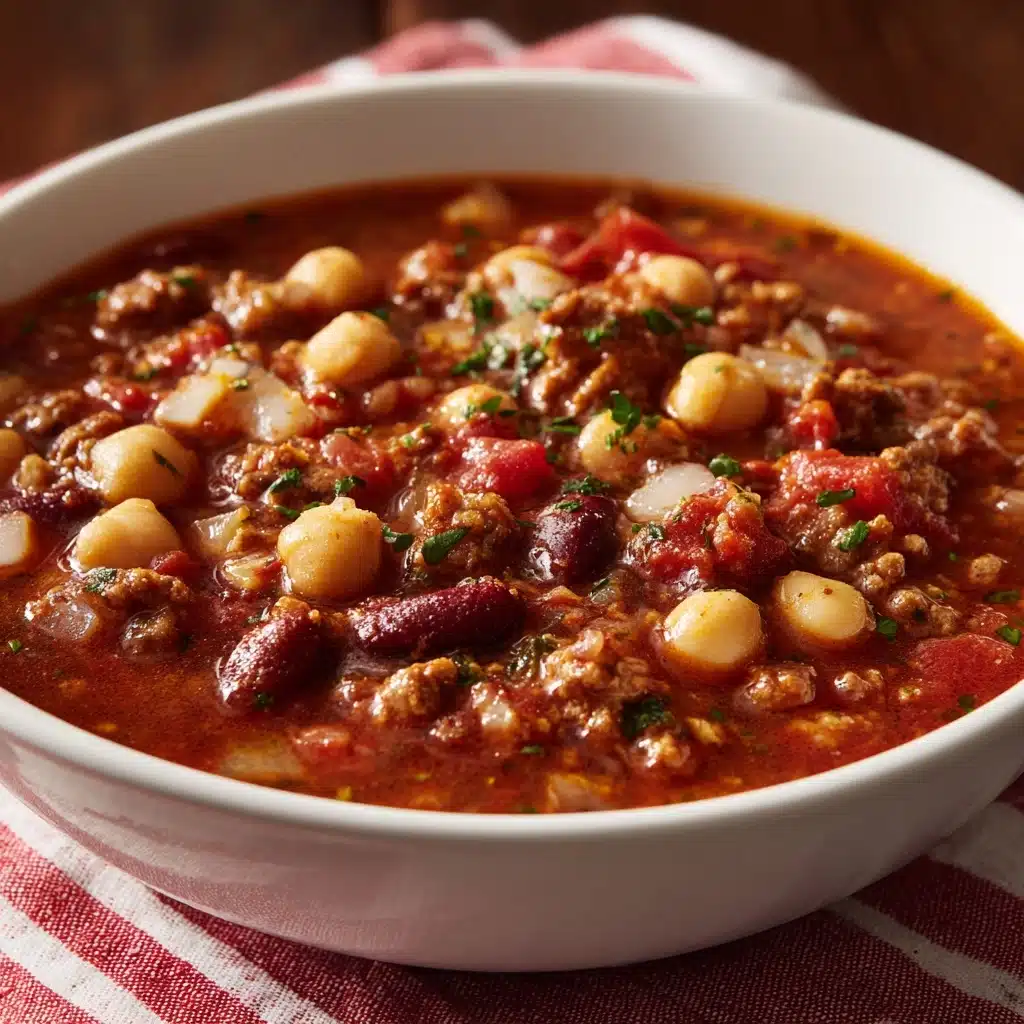 Lentil White Bean Chili Recipe - Recipe Image