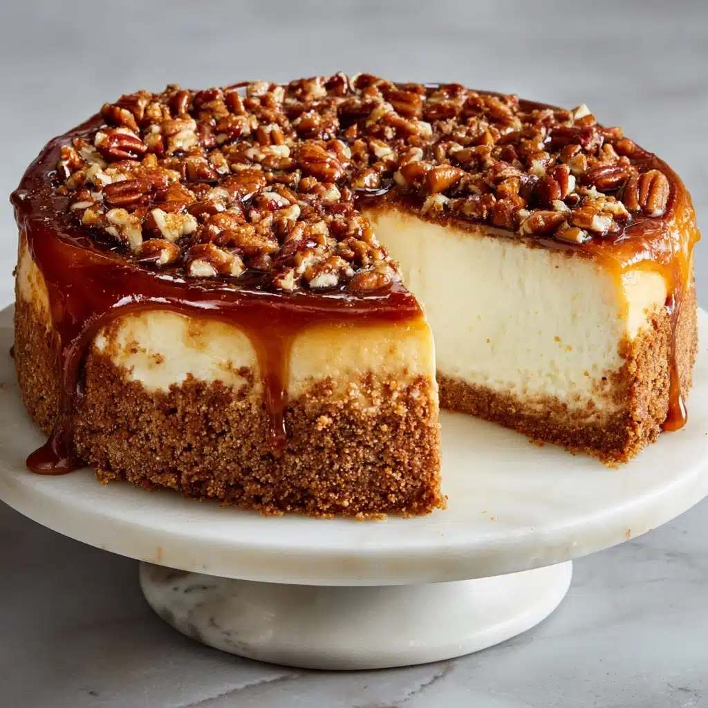 Pecan Pie Cheesecake Recipe - Recipe Image