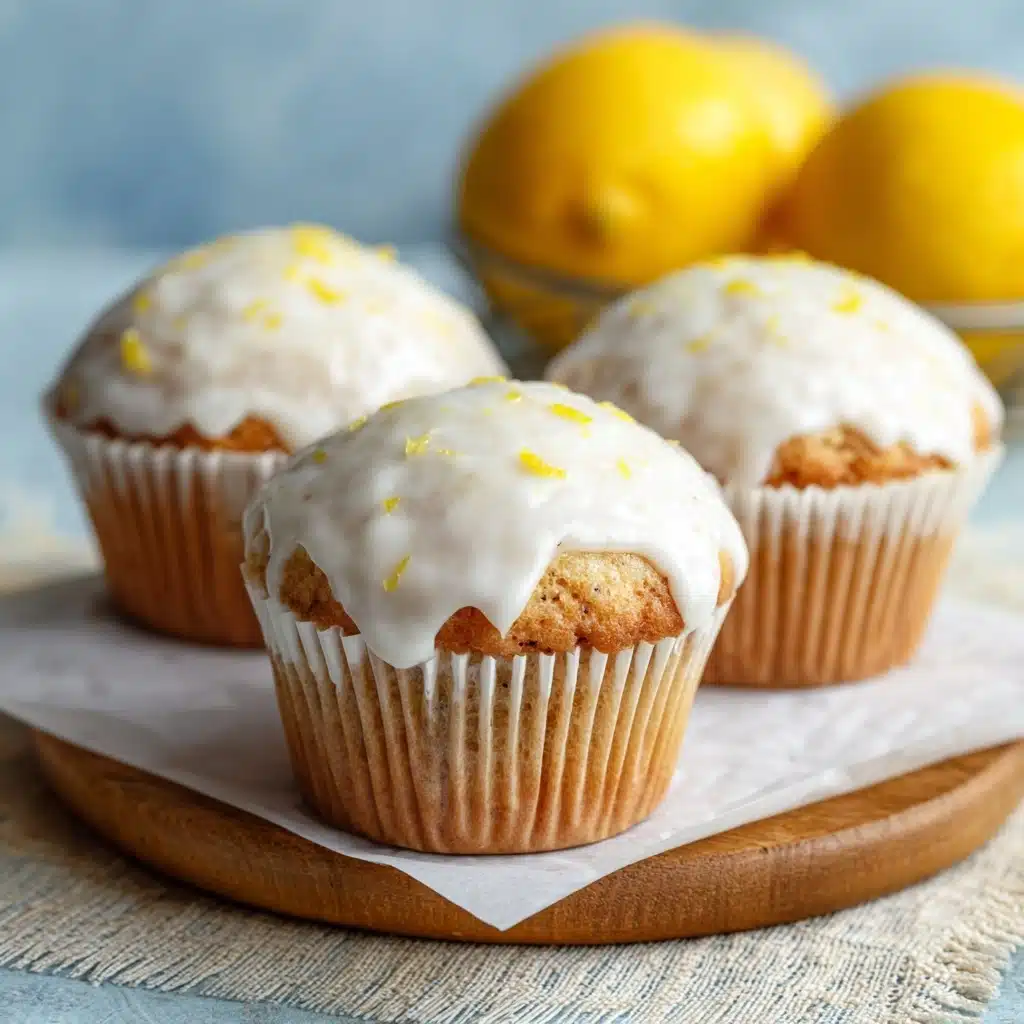 Lemon Coconut Poppy Seed Muffins Recipe - Recipe Image
