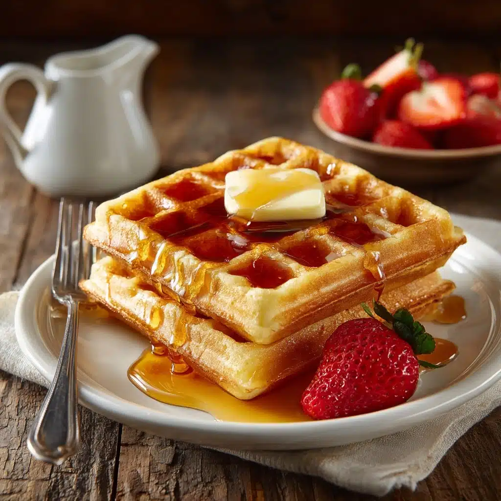 Dairy Free Waffles Recipe - Recipe Image