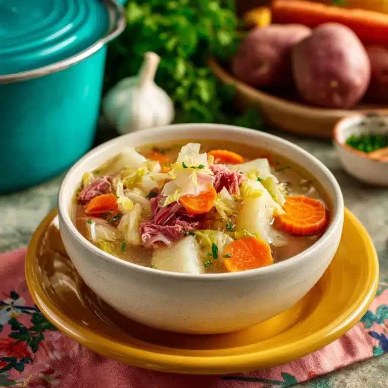 Leftover Corned Beef and Cabbage Soup Recipe