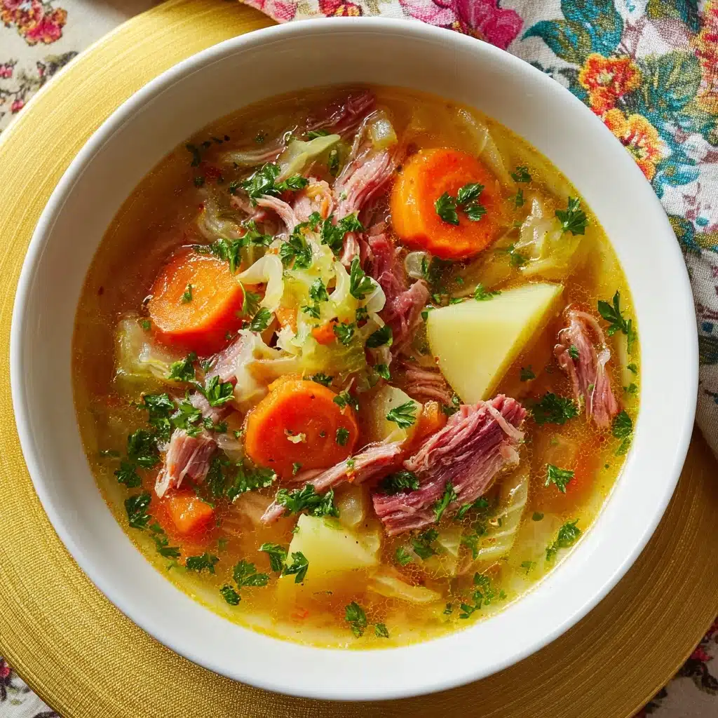 Leftover Corned Beef and Cabbage Soup Recipe - Recipe Image