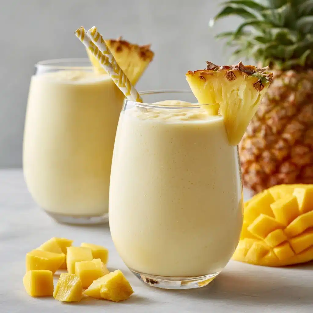 Mango Pineapple Smoothie Recipe - Recipe Image