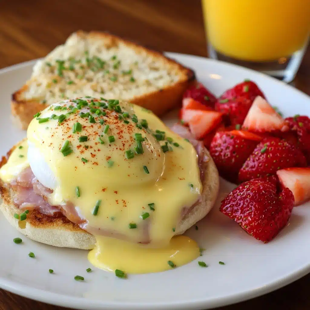 Homemade Eggs Benedict Recipe - Recipe Image