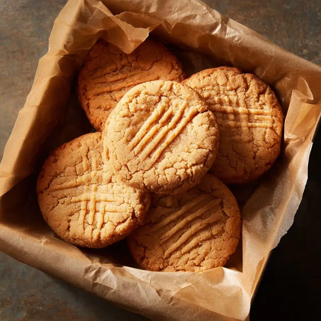 Criss Cross Peanut Butter Cookies Recipe