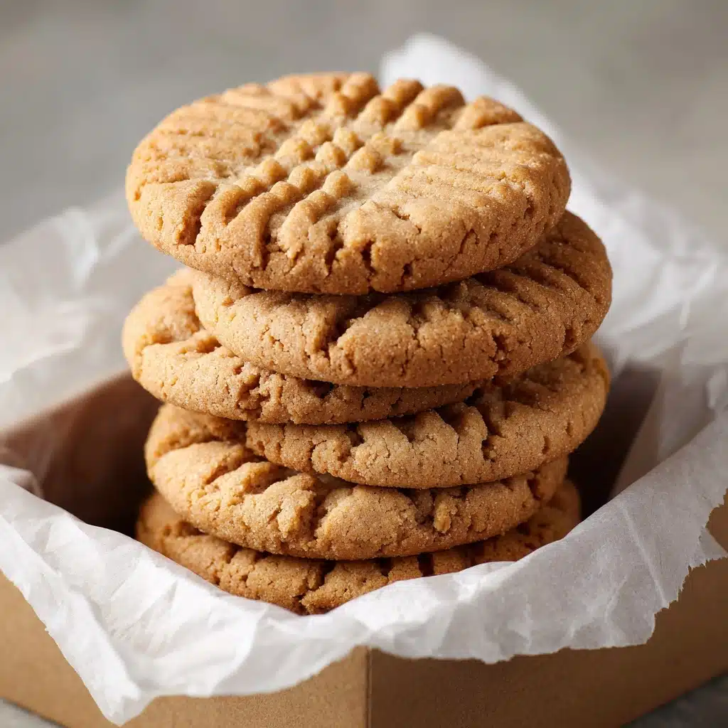 Criss Cross Peanut Butter Cookies Recipe - Recipe Image
