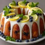 Lemon Blueberry Bundt Cake Recipe