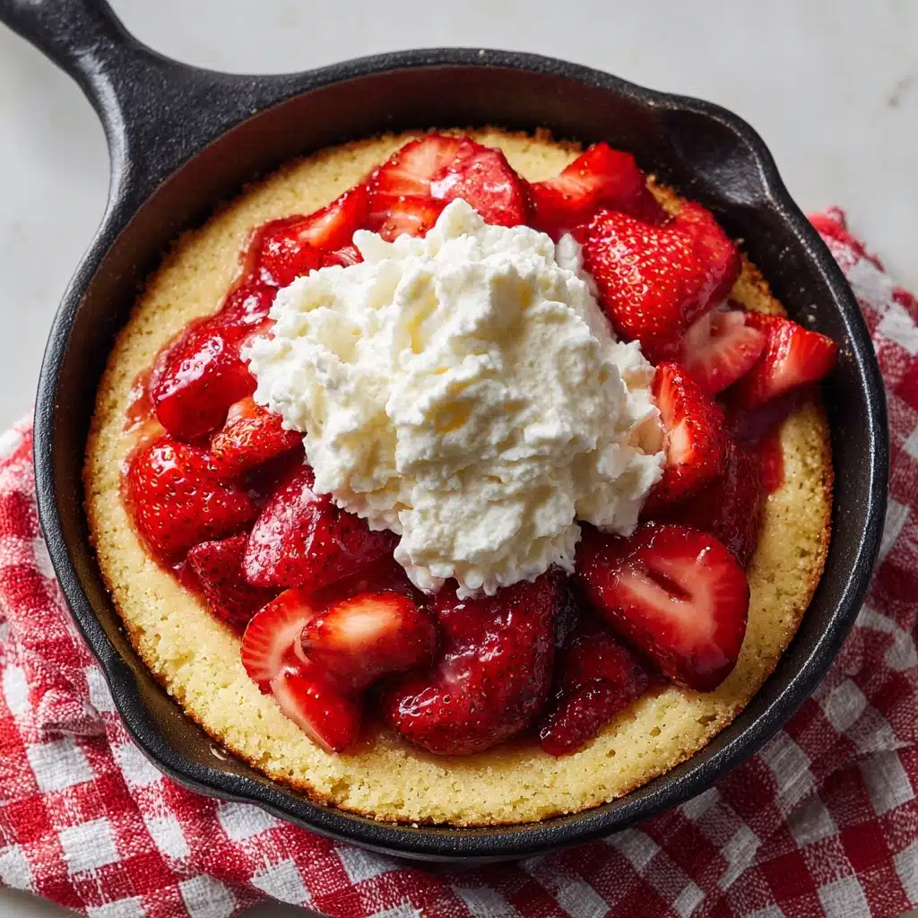 Strawberry Shortcake Skillet Recipe - Recipe Image