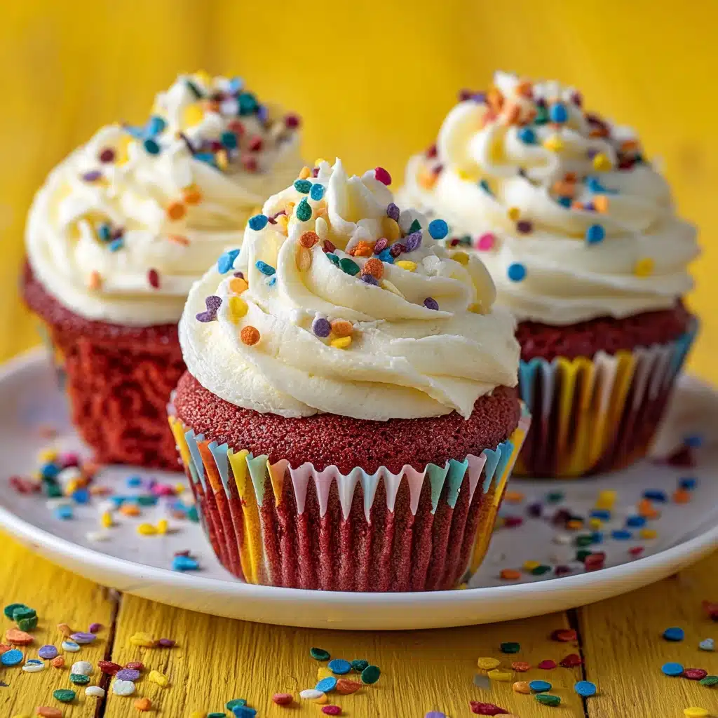 Rainbow Cupcakes Recipe - Recipe Image
