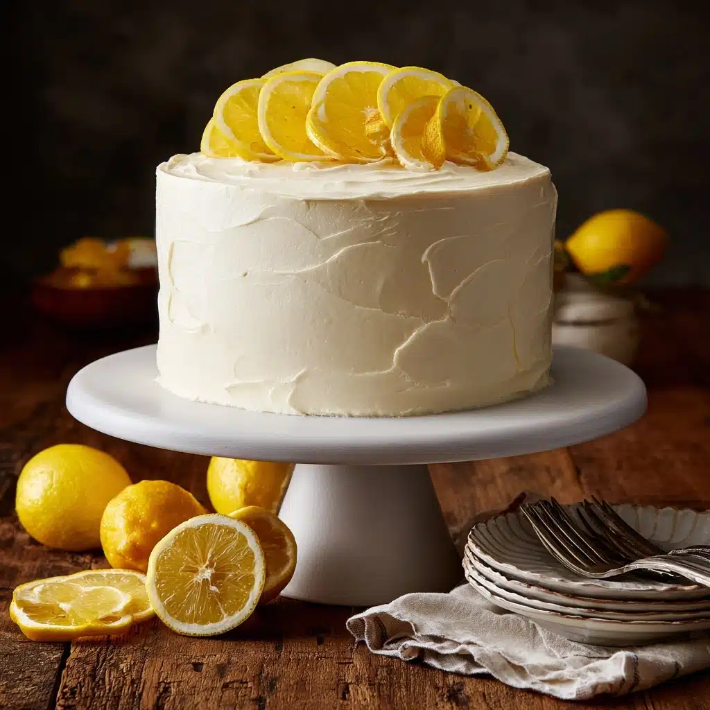 Lemon Curd Cake Recipe - Recipe Image