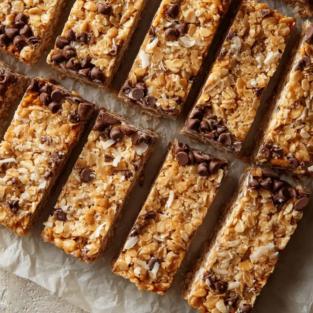 No-Bake Peanut Butter Granola Bars Recipe