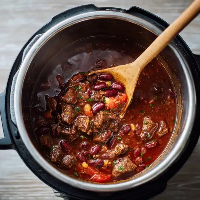 Instant Pot Chili Recipe