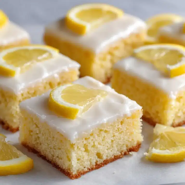 Lemon Brownies Recipe