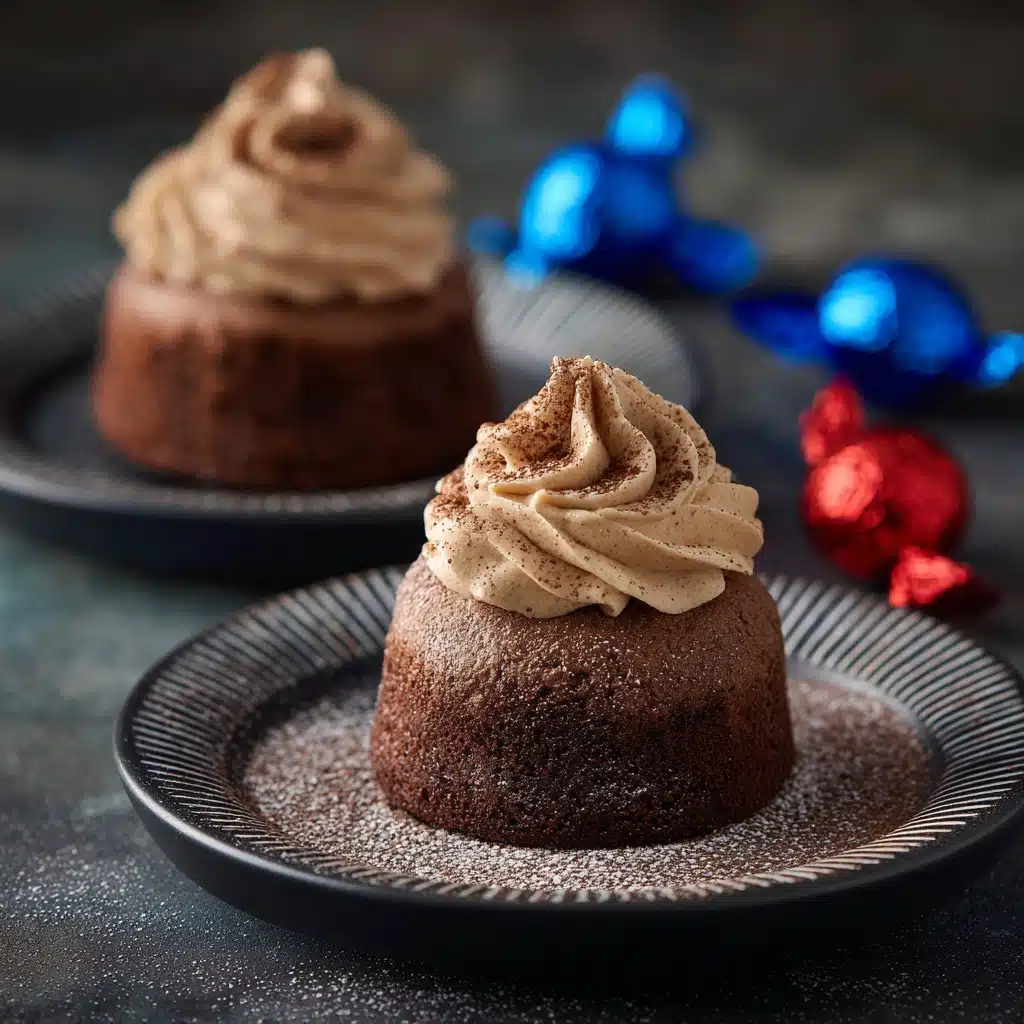 Easy Molten Chocolate Cupcakes Recipe - Recipe Image