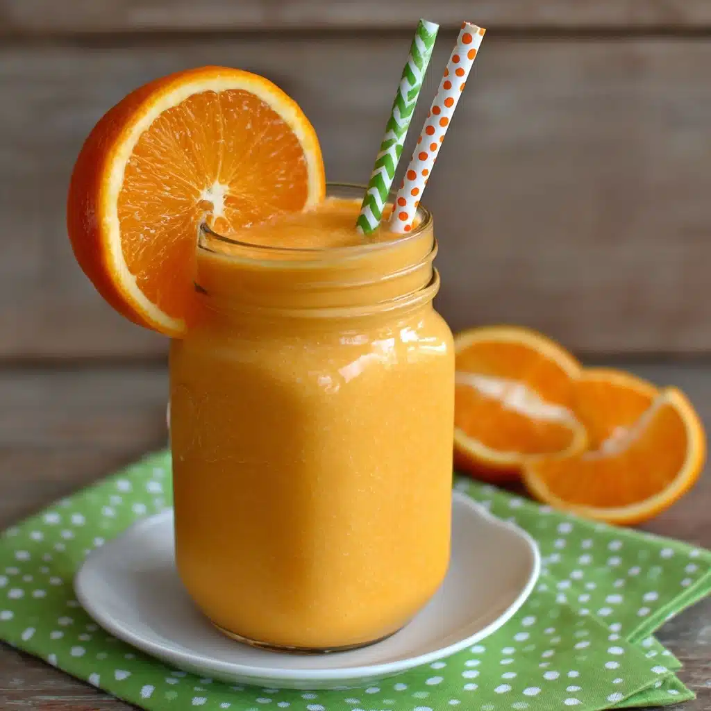 Orange Creamsicle Smoothie Recipe - Recipe Image