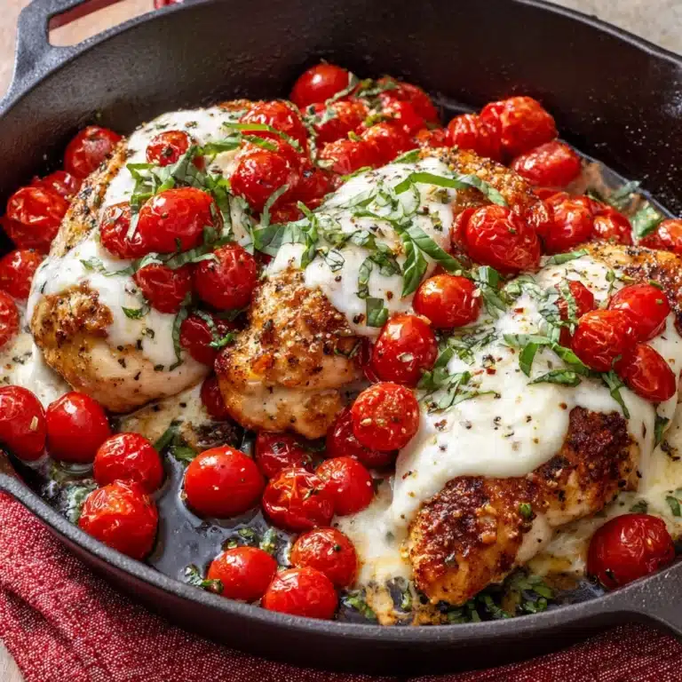 Skillet Chicken Caprese Recipe