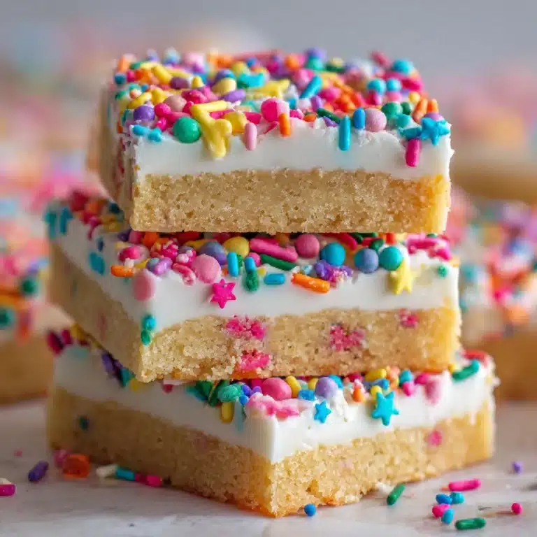 Soft Frosted Sugar Cookie Bars Recipe