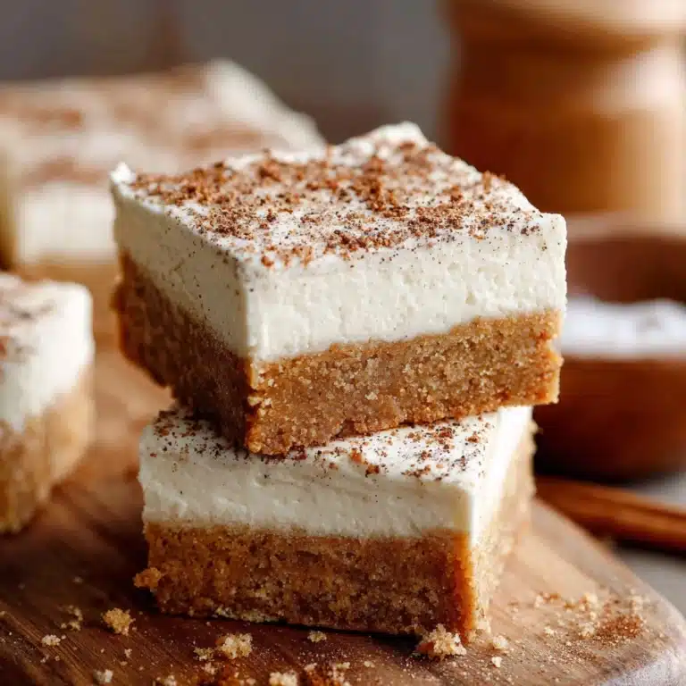 Frosted Snickerdoodle Bars Recipe