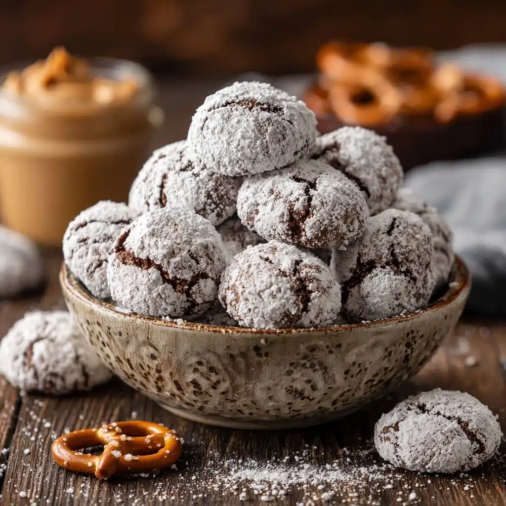 Peanut Butter Pretzel Muddy Buddies Recipe - Recipe Image