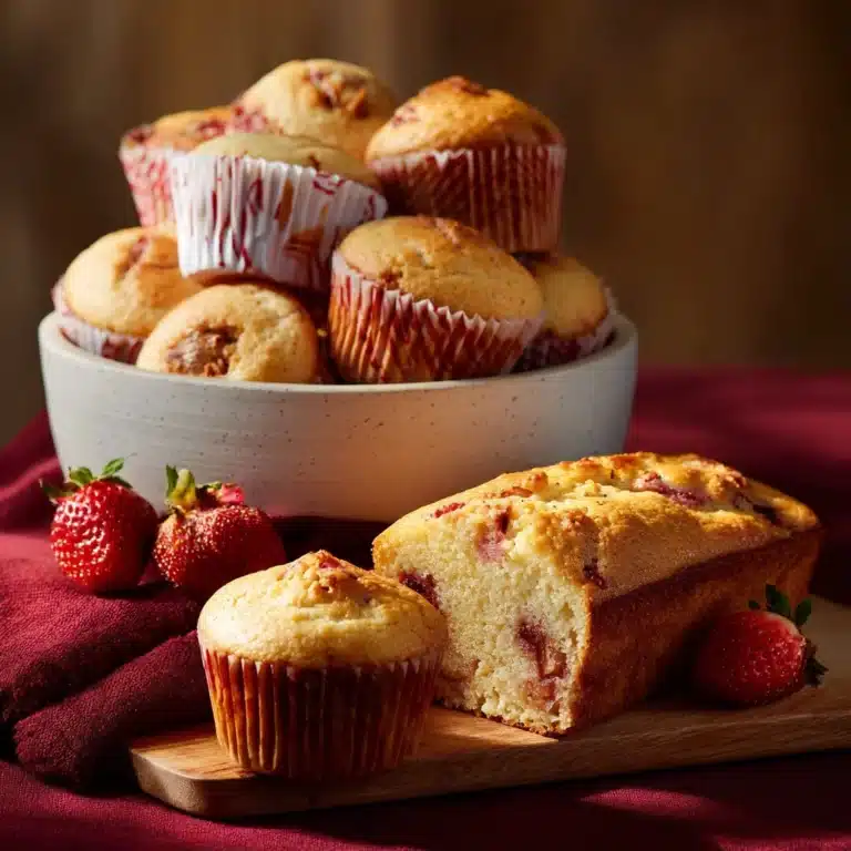 Strawberries & Cream Bread Recipe