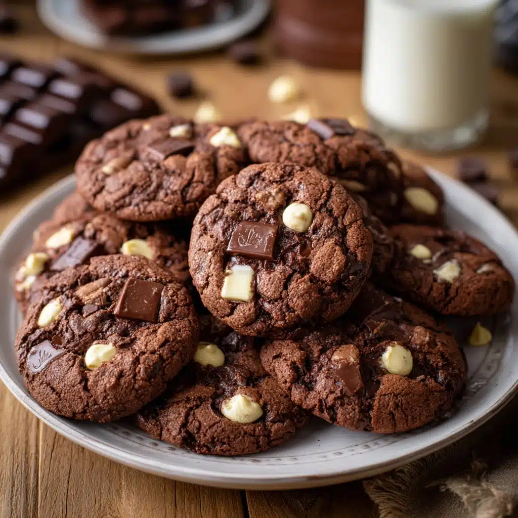 Triple Chocolate Cookies Recipe - Recipe Image