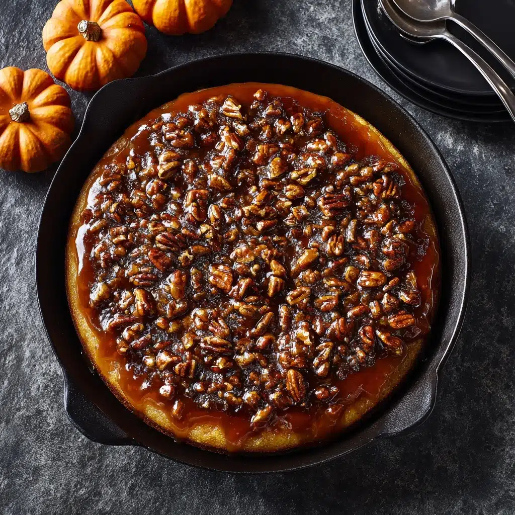 Pumpkin Praline Skillet Cake Recipe - Recipe Image