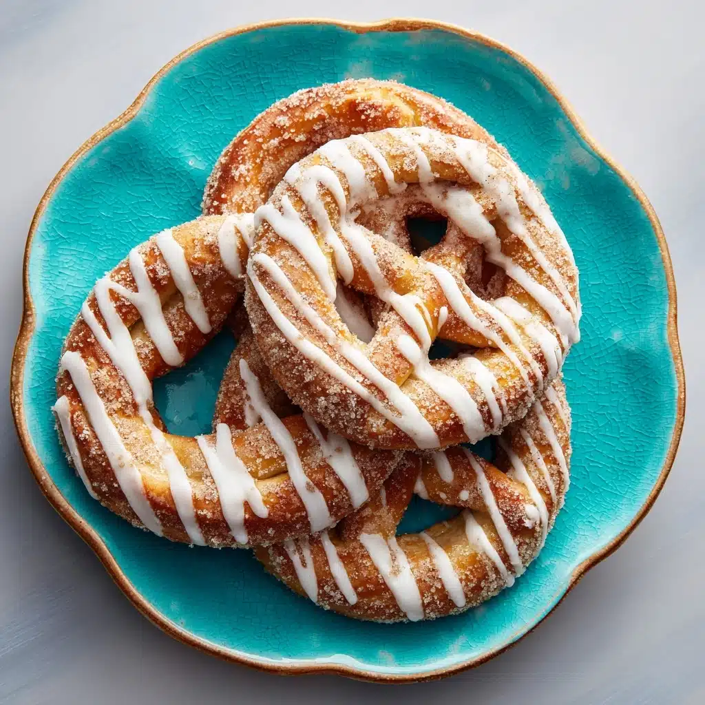Soft Baked Cinnamon Pretzels Recipe - Recipe Image