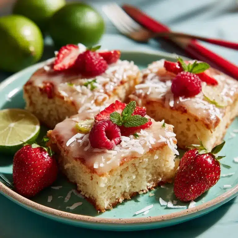 Coconut Lime Chiffon Cake Recipe