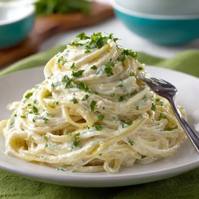 Lightened Up Fettuccine Alfredo Recipe
