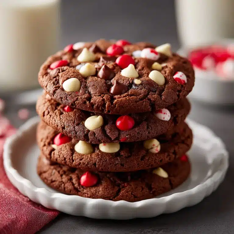 Chocolate Peppermint M&M Cookies Recipe
