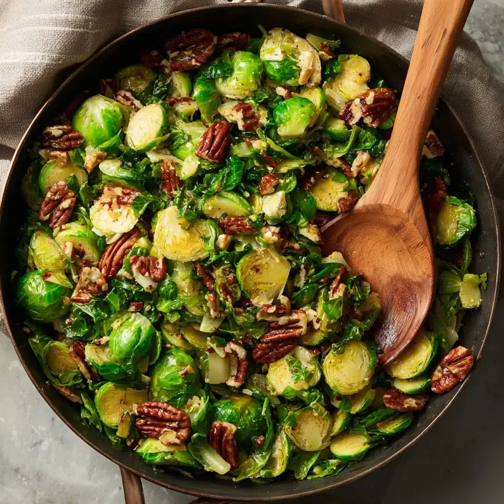 Maple Pecan Brussels Sprouts Recipe - Recipe Image