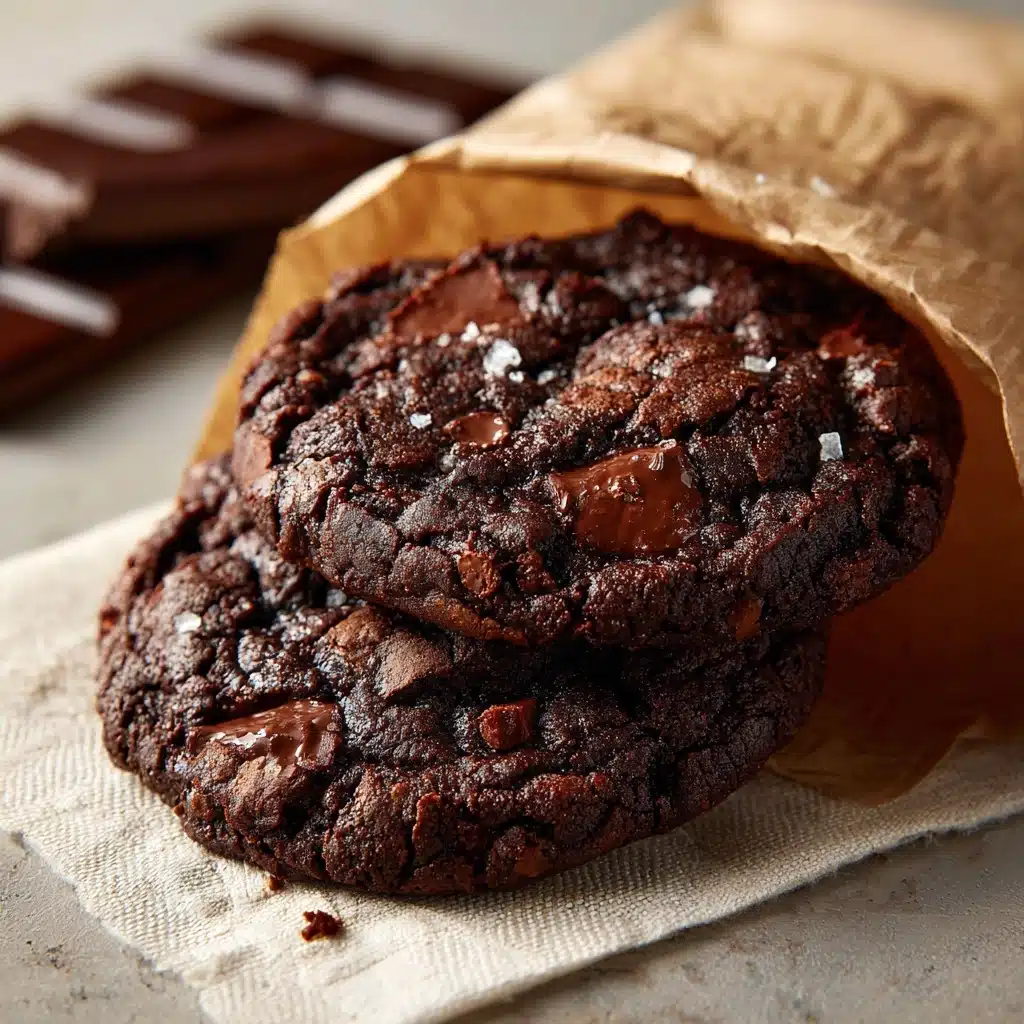 Salty Caramel Puddle Cookies Recipe - Recipe Image