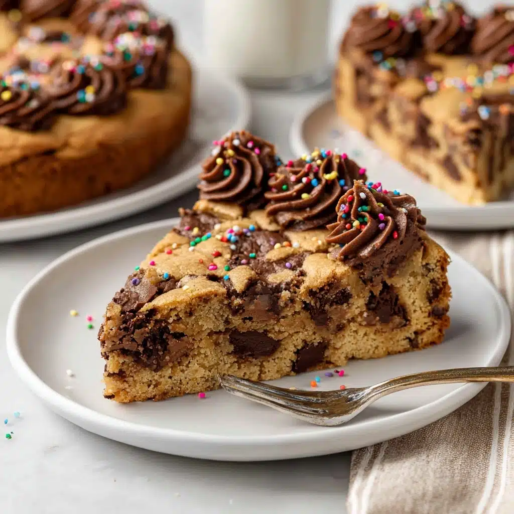 Chocolate Chip Cookie Cake Recipe