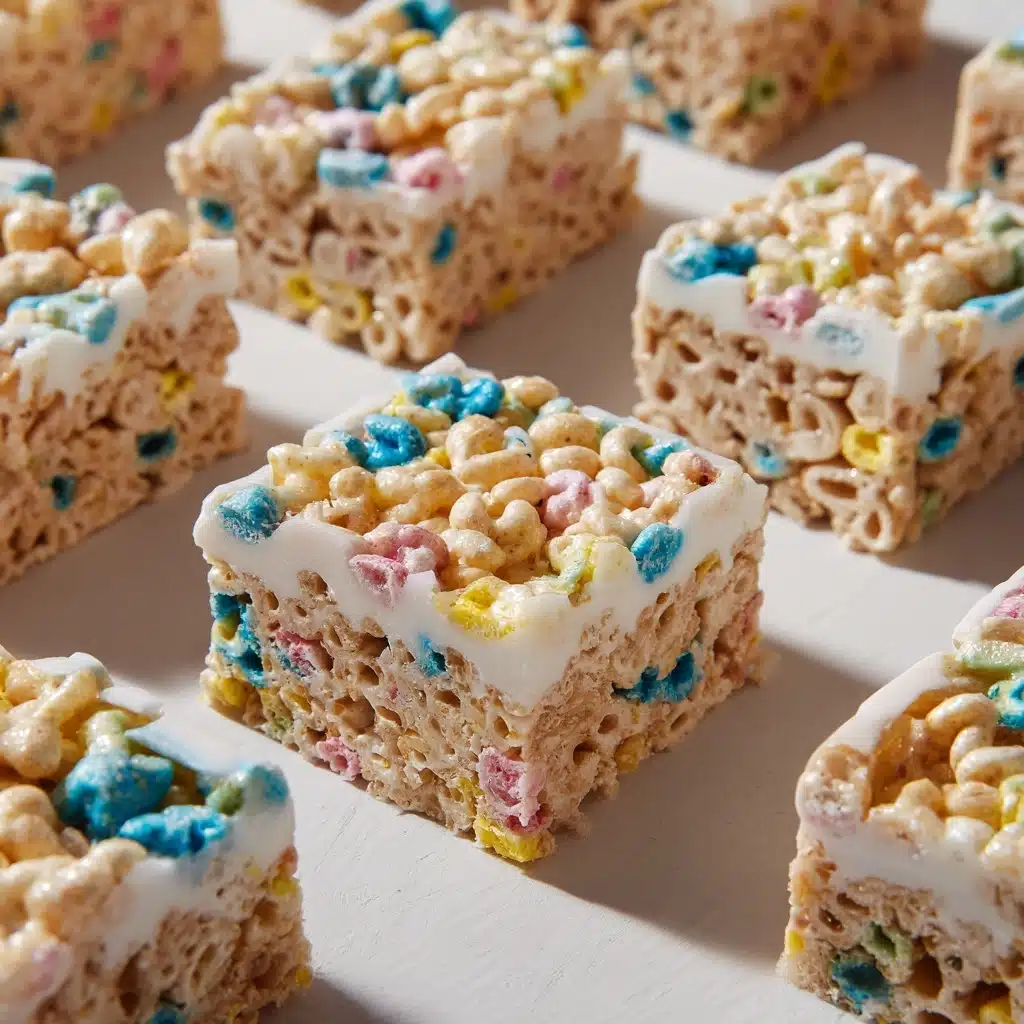 White Chocolate Lucky Charms Treats Recipe
