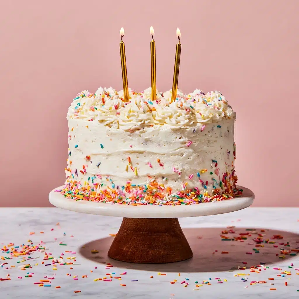 Confetti Layer Cake Recipe - Recipe Image