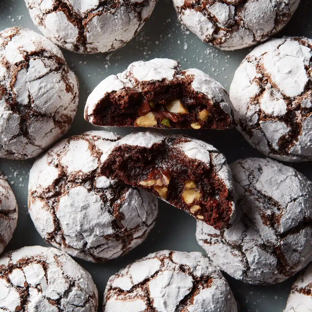 Nutella Crinkle Cookies Recipe - Recipe Image