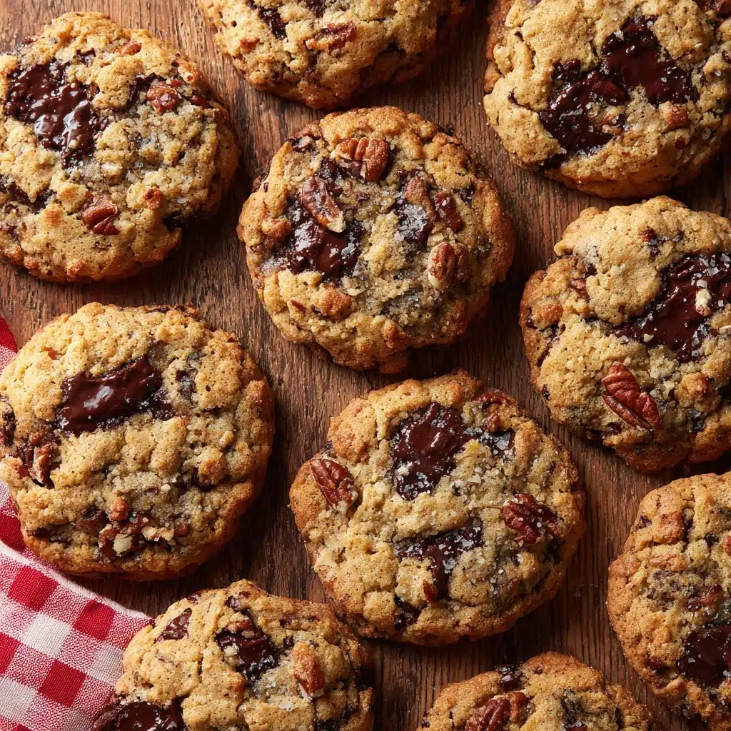 Dark Chocolate Pecan Cookies Recipe - Recipe Image