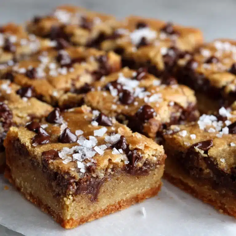Soft & Chewy Chocolate Chip Cookie Bars Recipe