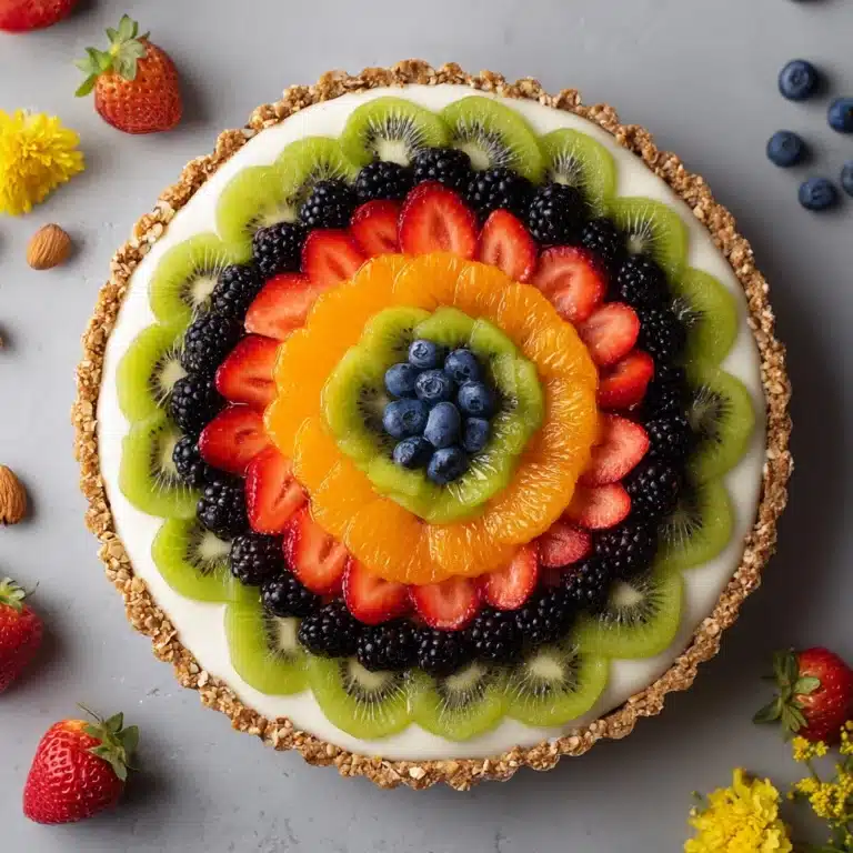 No-Bake Greek Yogurt Fruit Tart Recipe