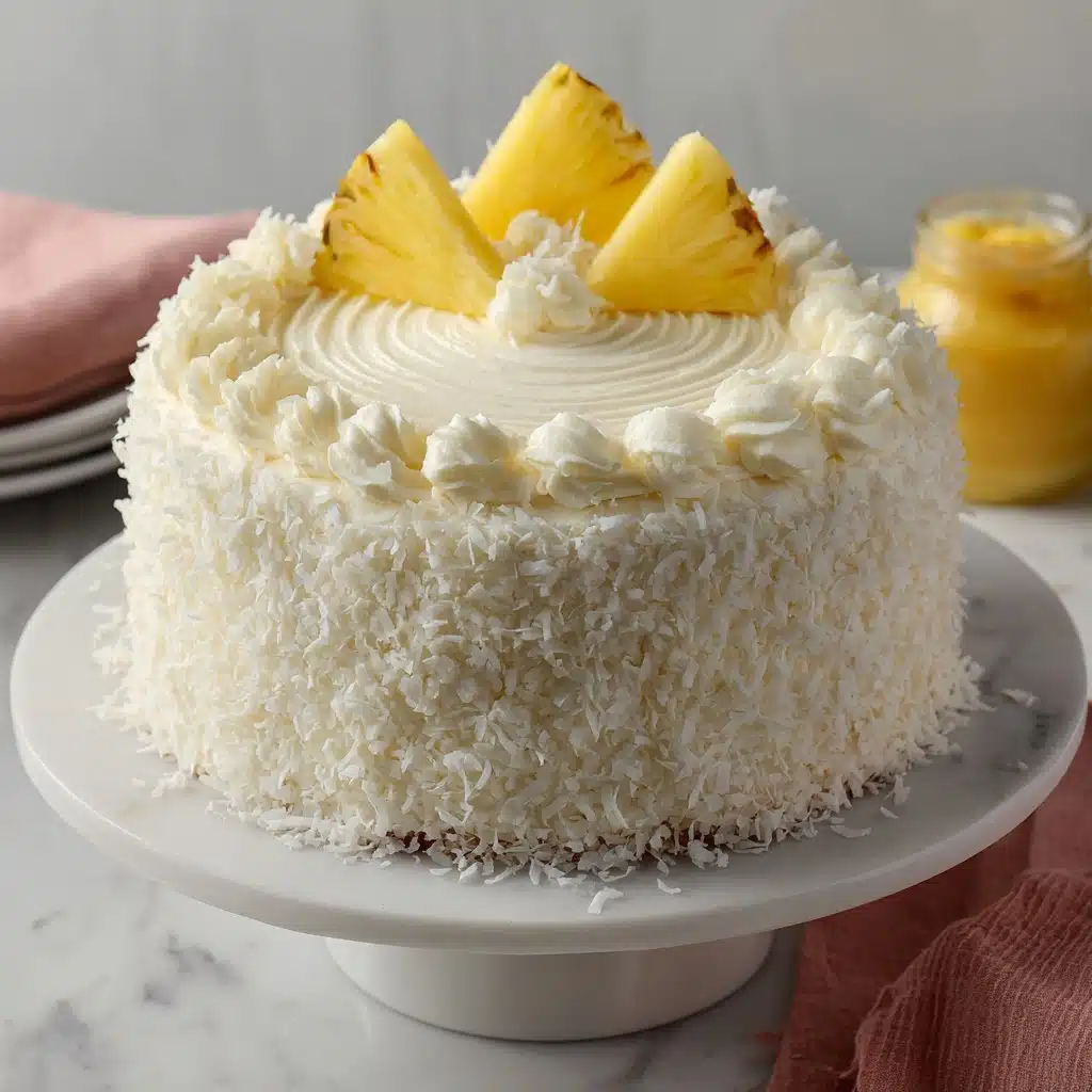 Pineapple Coconut Cake Recipe - Recipe Image