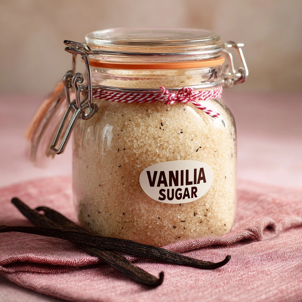 Homemade Vanilla Sugar Recipe - Recipe Image