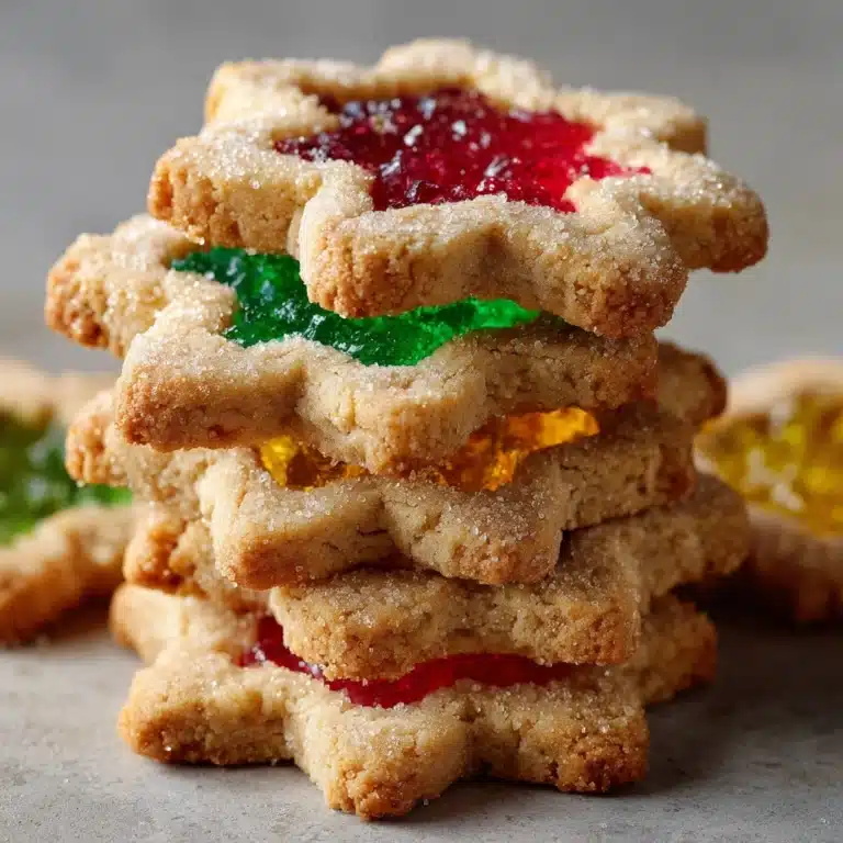 Stained Glass Window Cookies Recipe