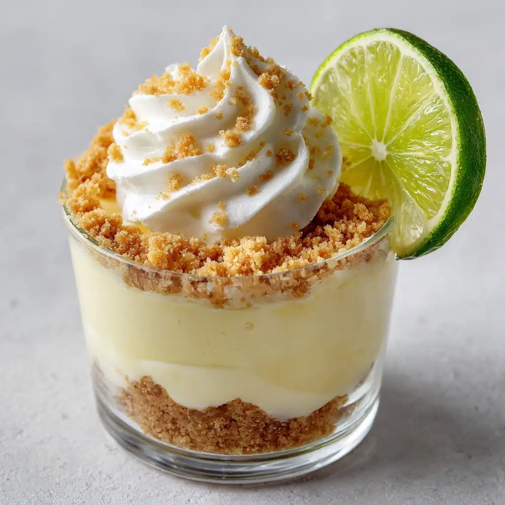Upside Down Key Lime Pies Recipe - Recipe Image