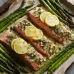 Baked Lemon Garlic Salmon Recipe