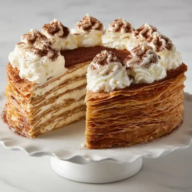 Tiramisu Crepe Cake Recipe
